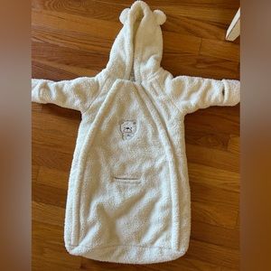 Infant car seat snowsuit